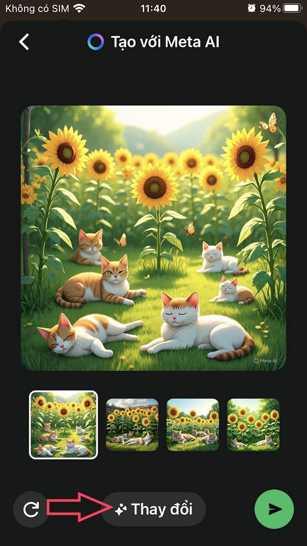 How to create AI images in WhatsApp messages Picture 5