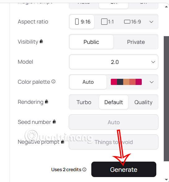 Instructions for creating AI posters on professional Ideogram Picture 5