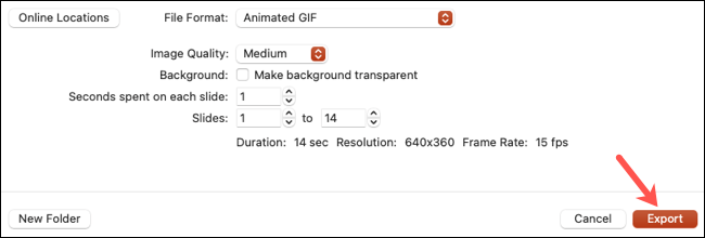 Instructions for creating animated GIFs in PowerPoint Picture 17