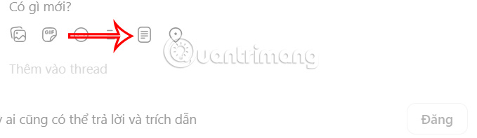 Instructions for creating attachments on Threads Picture 9