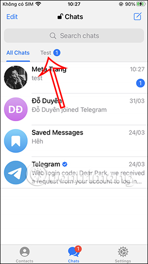Instructions for creating chat folders on Telegram Picture 10