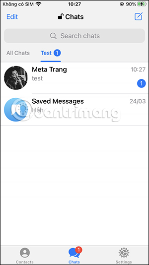 Instructions for creating chat folders on Telegram Picture 11