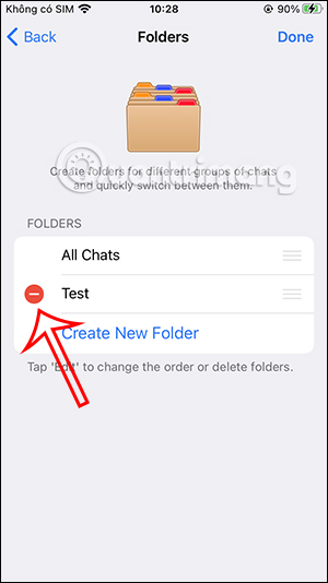 Instructions for creating chat folders on Telegram Picture 13