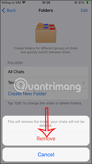 Instructions for creating chat folders on Telegram Picture 15