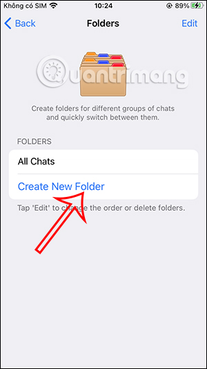 Instructions for creating chat folders on Telegram Picture 3