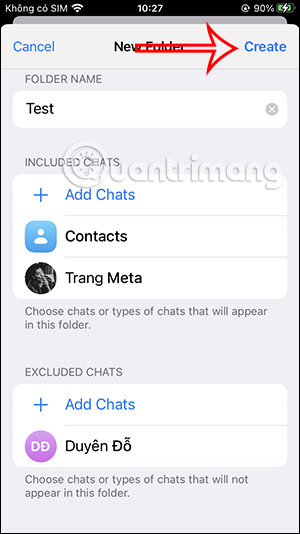 Instructions for creating chat folders on Telegram Picture 9