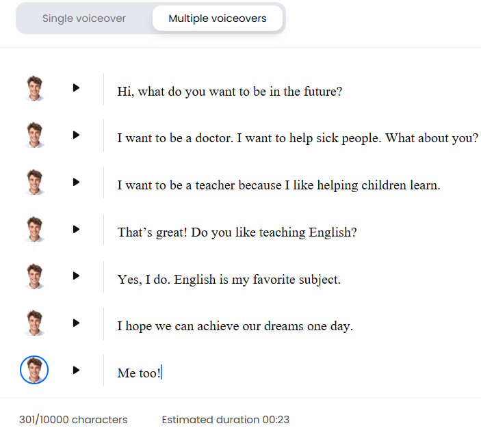 Picture 4 of Guide to creating dialogues for English listening practice.