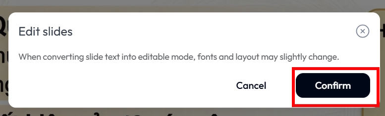 Instructions on creating and editing slides directly in Skywork AI. Picture 7