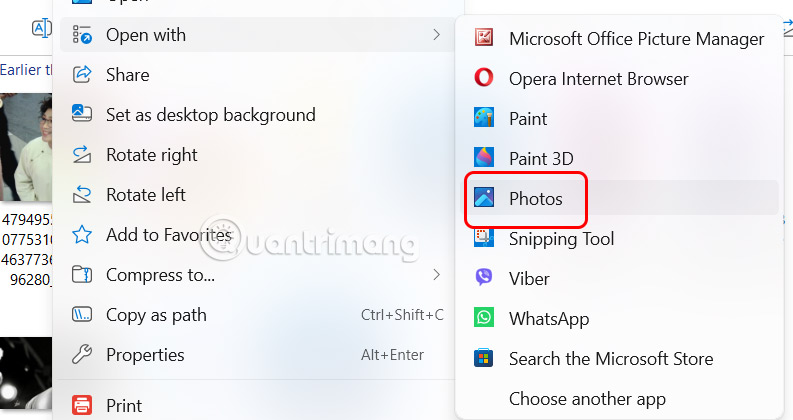 How to create favorite album on Windows 11 Picture 1