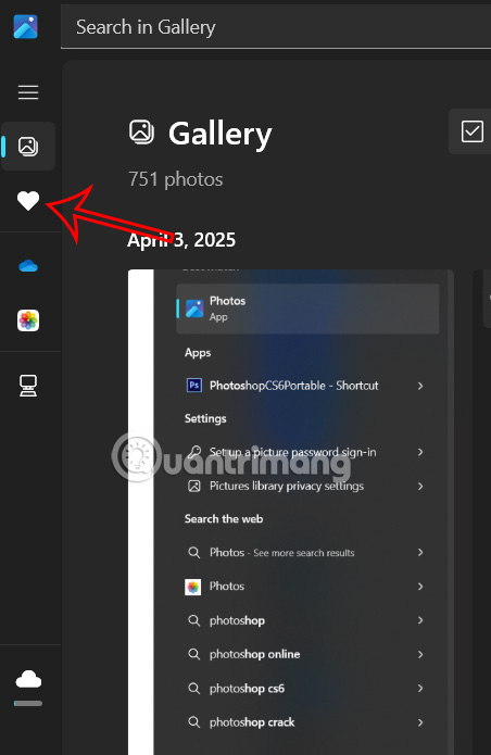 How to create favorite album on Windows 11 Picture 4