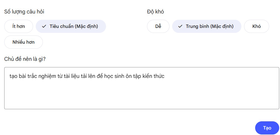 Picture 9 of Instructions on creating flashcards and quizzes on NotebookLM