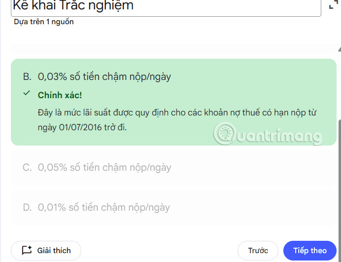 Instructions for creating Flashcards and Quizzes on NotebookLM Picture 9