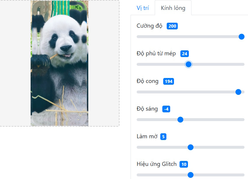 Instructions for creating liquid glass effect on iPhone screen Picture 3