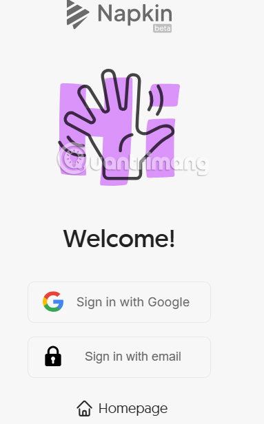 Instructions for creating illustrations on Napkin AI Picture 1