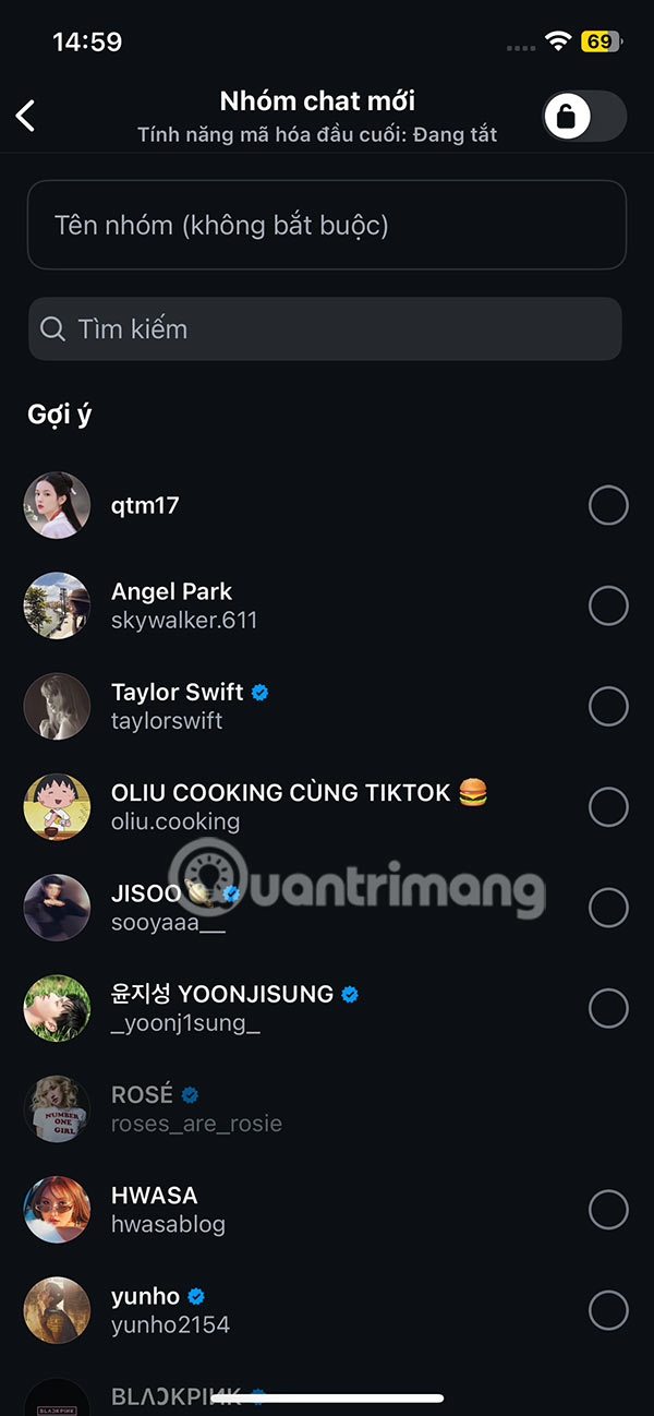 Instructions for creating Instagram group chat - Group chat stickers on Story Picture 4
