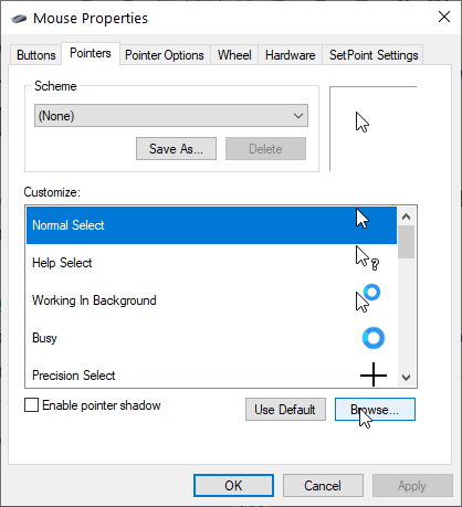 Instructions for creating mouse pointer highlights on Windows Picture 9
