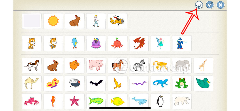 Picture 1 of How to create multiple-choice questions in ScratchJR (Part 2)