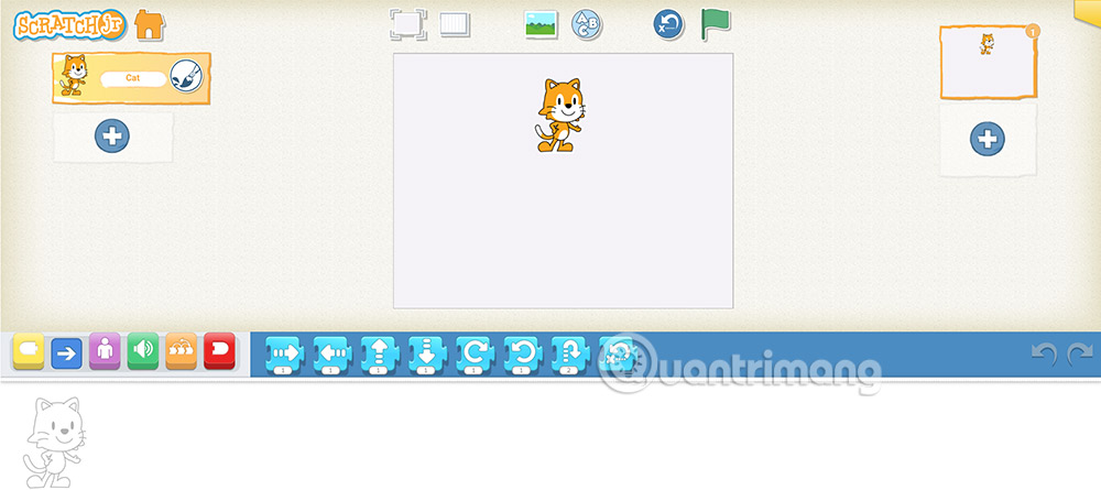 Picture 1 of How to create multiple-choice questions in ScratchJR (Part 1)
