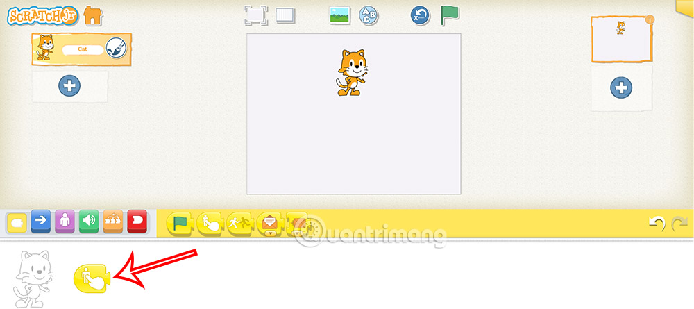 Picture 2 of How to create multiple-choice questions in ScratchJR (Part 1)