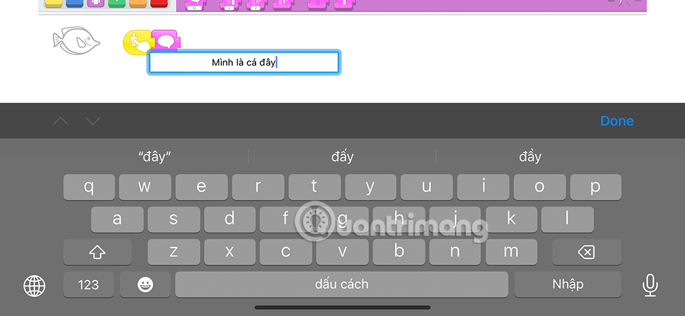 Picture 5 of How to create multiple-choice questions in ScratchJR (Part 1)