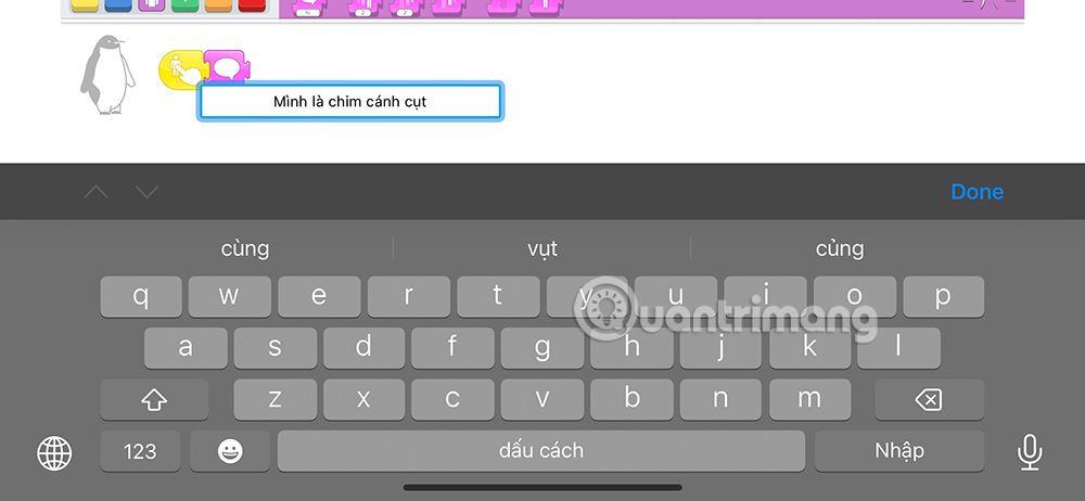 Picture 6 of How to create multiple-choice questions in ScratchJR (Part 1)