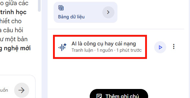 Guide to creating discussion forums using NotebookLM Picture 7