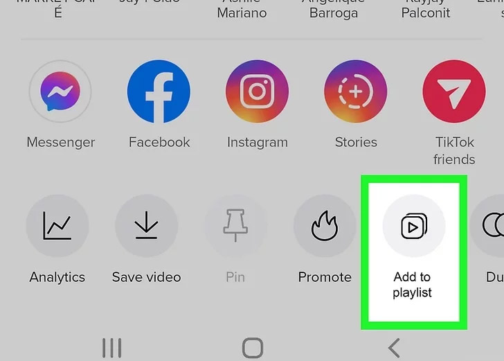 Instructions for creating playlists in TikTok Picture 4