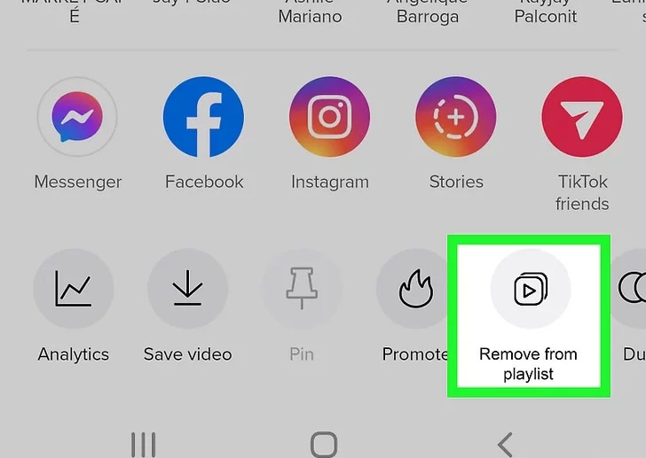 Instructions for creating playlists in TikTok Picture 6