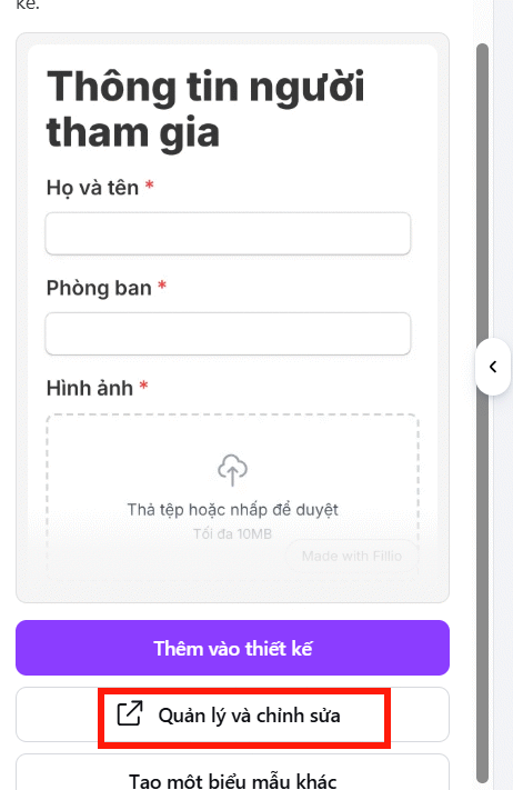 Picture 9 of Guide to creating forms in Canva using AI
