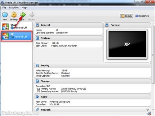 Instructions for creating virtual machines with VirtualBox quickly and easily Picture 8