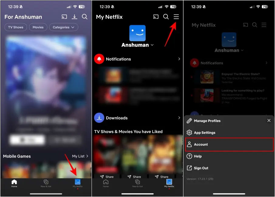 Instructions to delete Netflix account on phone, computer Picture 1