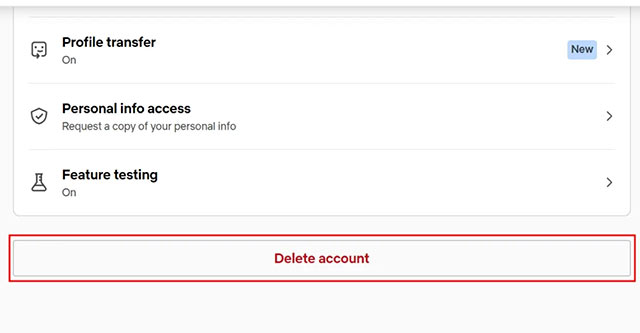 Instructions to delete Netflix account on phone, computer Picture 4