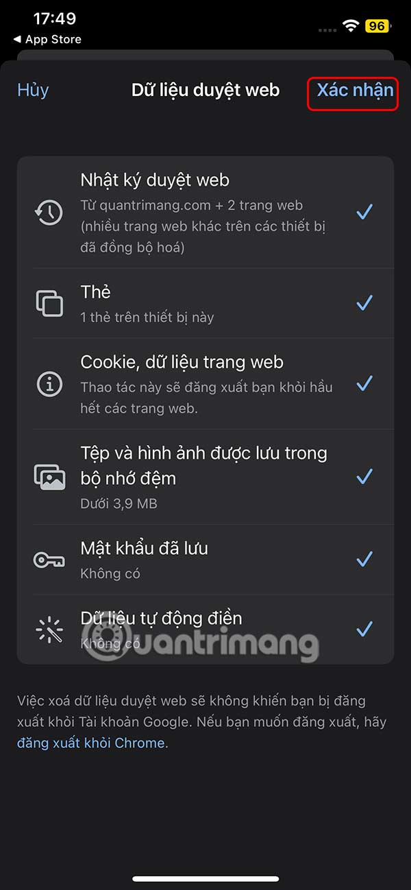 How to delete Chrome browsing history on iPhone and iPad Picture 6