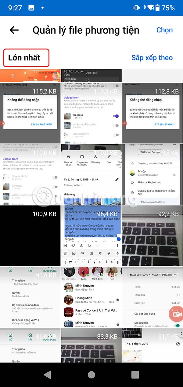 Instructions for deleting chat data on Messenger Picture 11