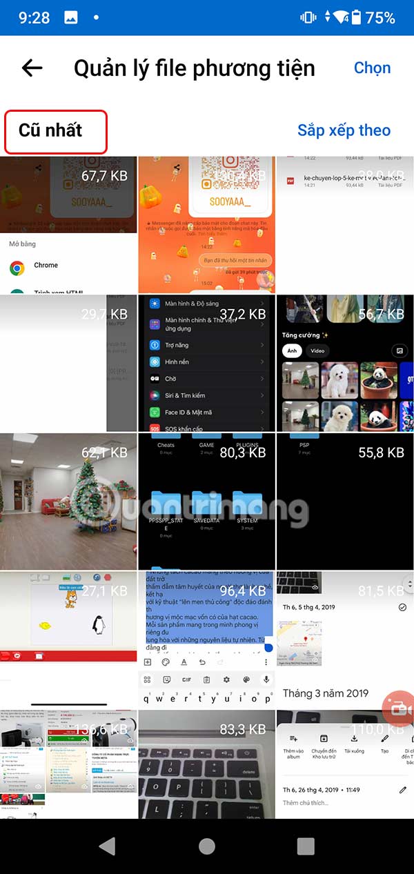 Instructions for deleting chat data on Messenger Picture 12