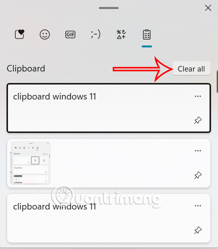 How to clear clipboard history on Windows 11 Picture 3