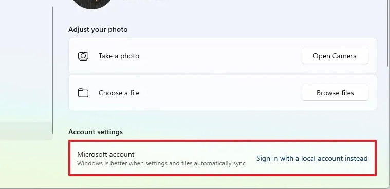 images 1 of Instructions to delete login password on Windows 11