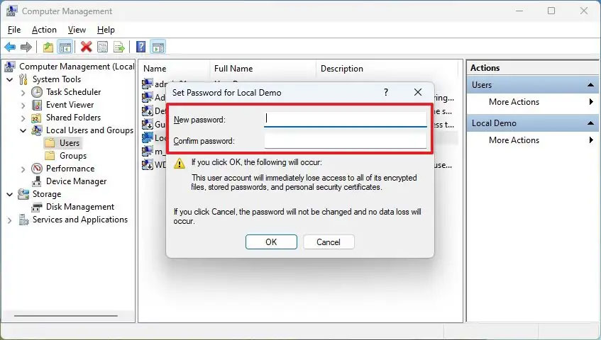 images 1 of Instructions to delete login password on Windows 11