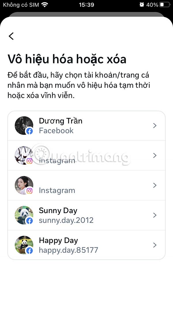 Instructions to delete Facebook personal page permanently Picture 7
