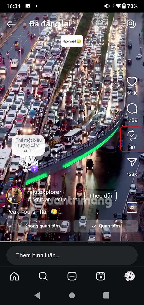 How to delete repost on Instagram Picture 4