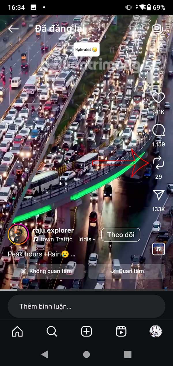 How to delete repost on Instagram Picture 6