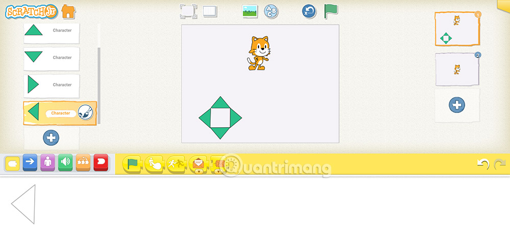Instructions for designing a maze game in ScratchJR Picture 6