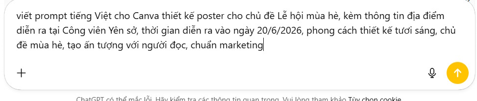 Guide to designing posters in Canva AI Picture 1