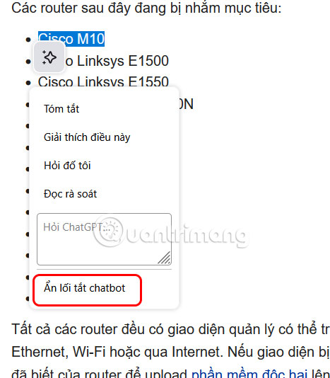 How to Disable Chatbot AI Firefox Picture 1