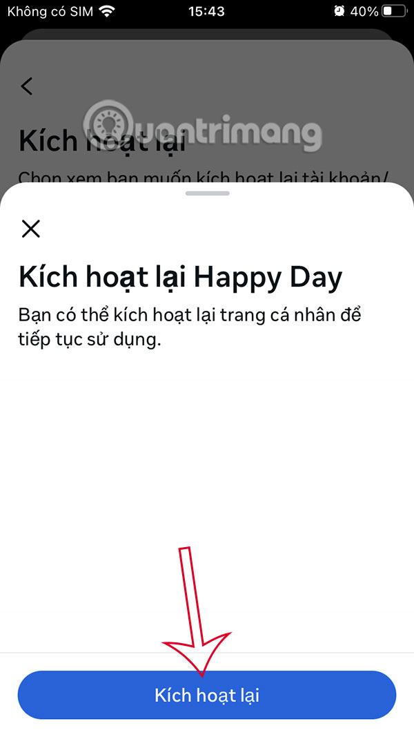 Instructions for disabling Facebook personal page Picture 14
