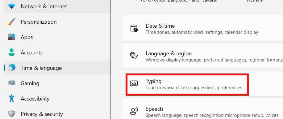 Picture 1 of Instructions on displaying keystroke information in Windows