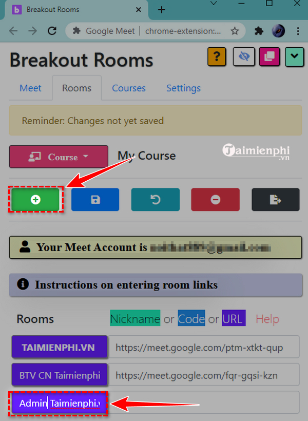 Instructions for dividing groups in Google Meet Picture 6