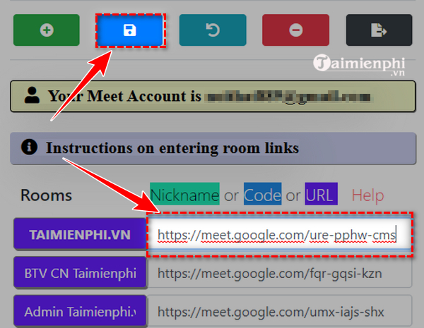 Instructions for dividing groups in Google Meet Picture 8