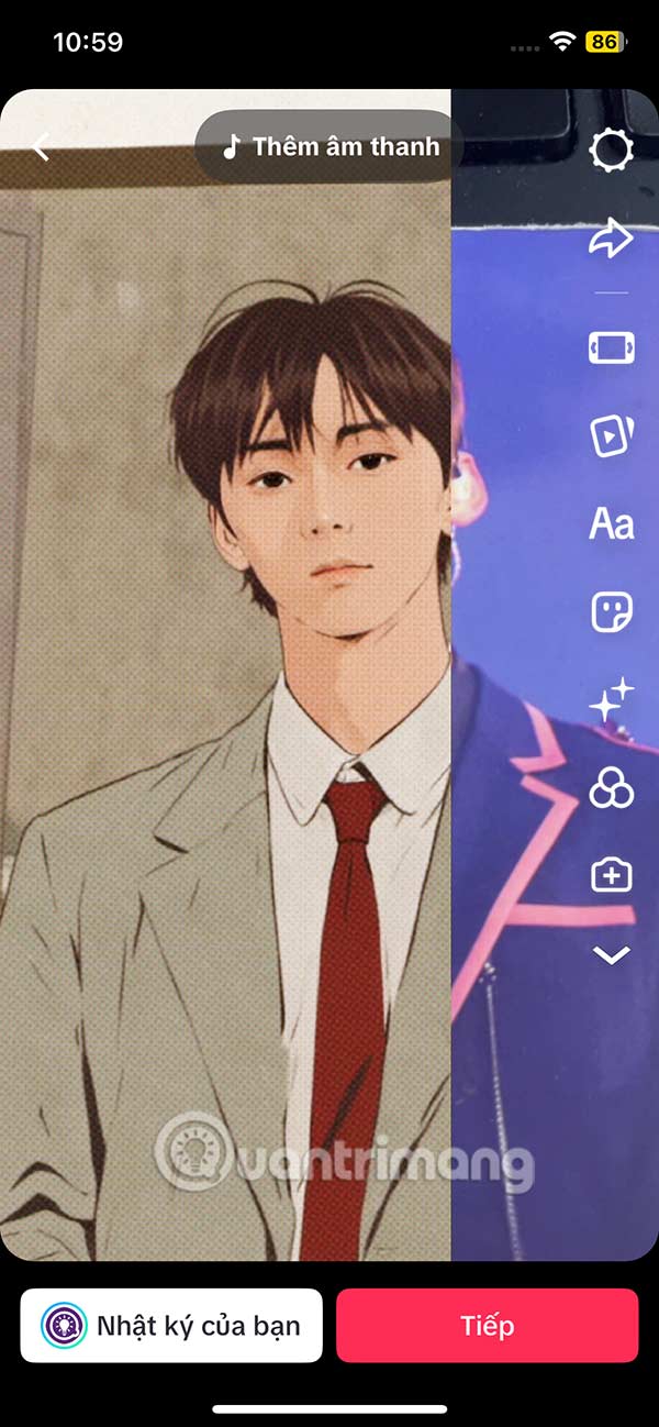 Instructions for downloading AI Vintage filter on TikTok Picture 8