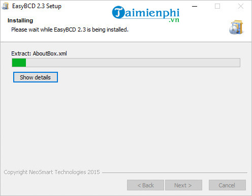 Instructions for downloading and installing EasyBCD on your computer Picture 8